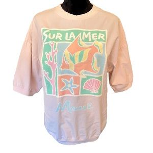 Vintage TAYLOR T by Sandra Taylor Tropical Pullover